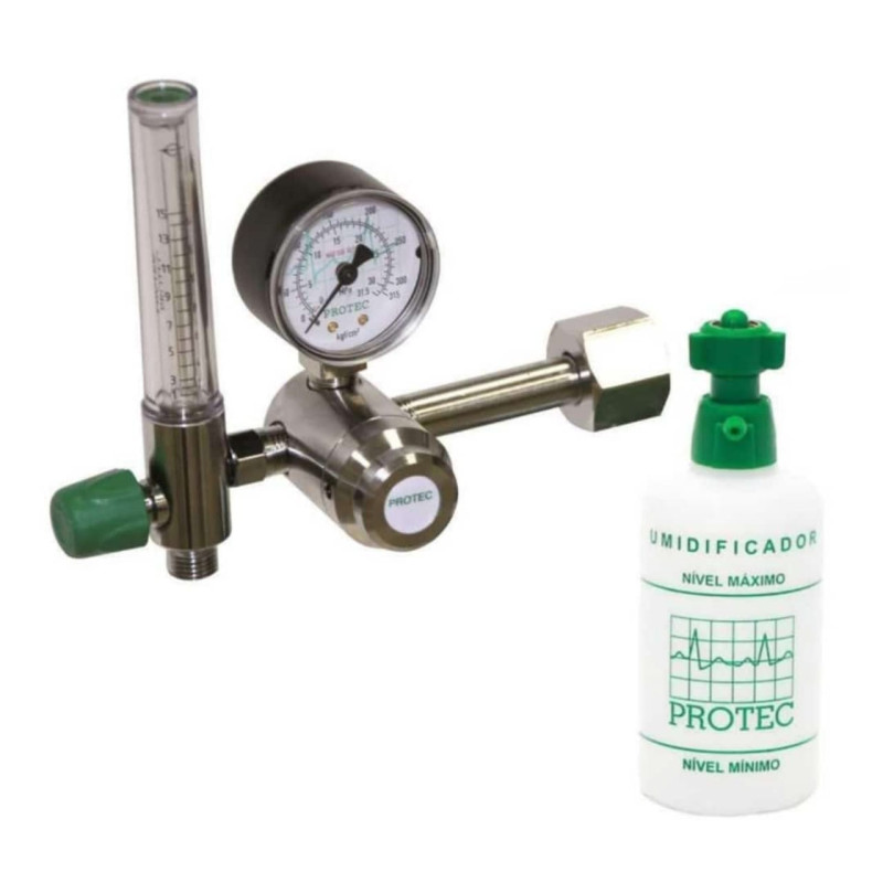 Manómetro de oxigeno a rosca