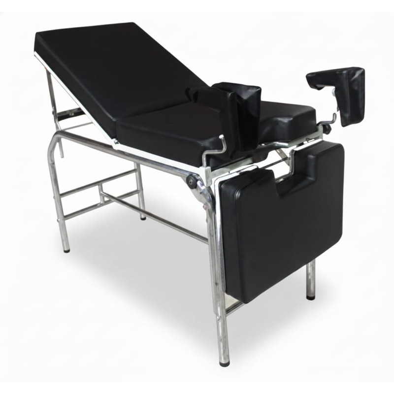 Camilla Ginecológica con Respaldo y Pierneras Regulables | Provimed