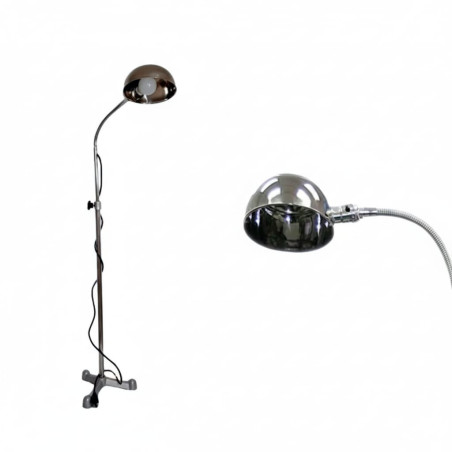 Lámpara Médica de Cuello de Ganso Ajustable en Acero Inoxidable | Provimed