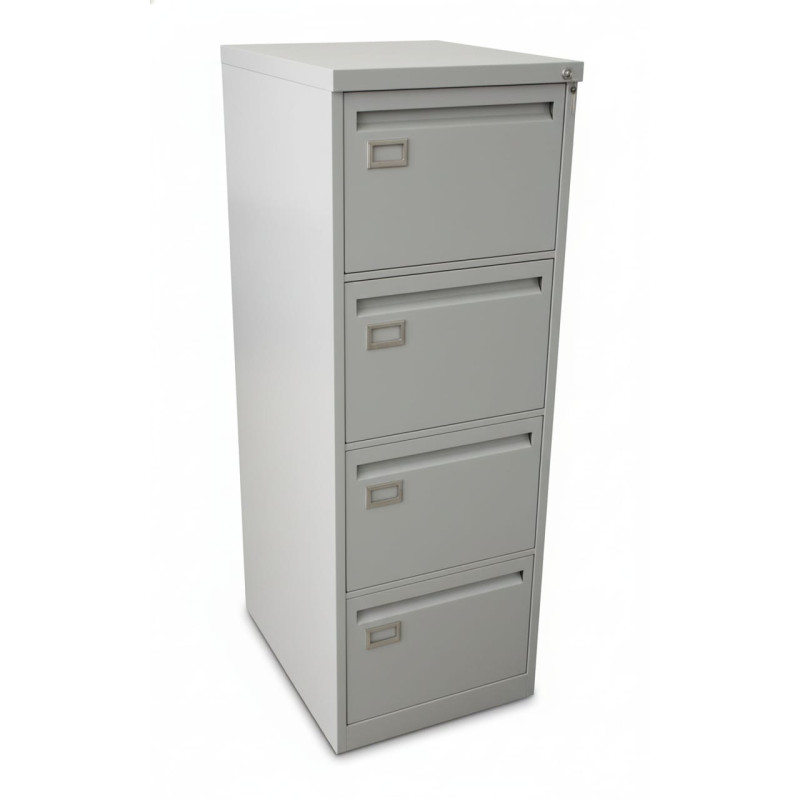 Gavetero Metálico de 4 Cajones con Chapa de Seguridad | Provimed