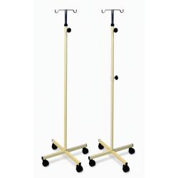 Porta Suero de Dos Ganchos con Altura Regulable | Provimed